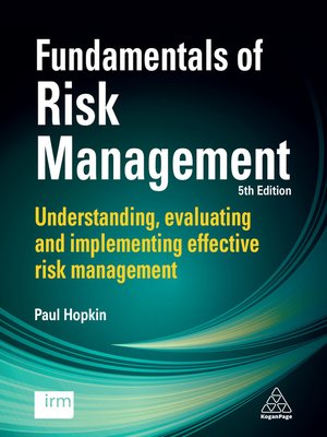 cover image of Fundamentals of Risk Management